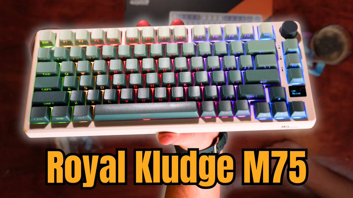 Unboxed the <a href="/RKludge/">RK ROYAL KLUDGE</a> M75 with Amelia the other day and we had a lot of fun making the video, enjoy! youtu.be/zgm5MWeIpZ4