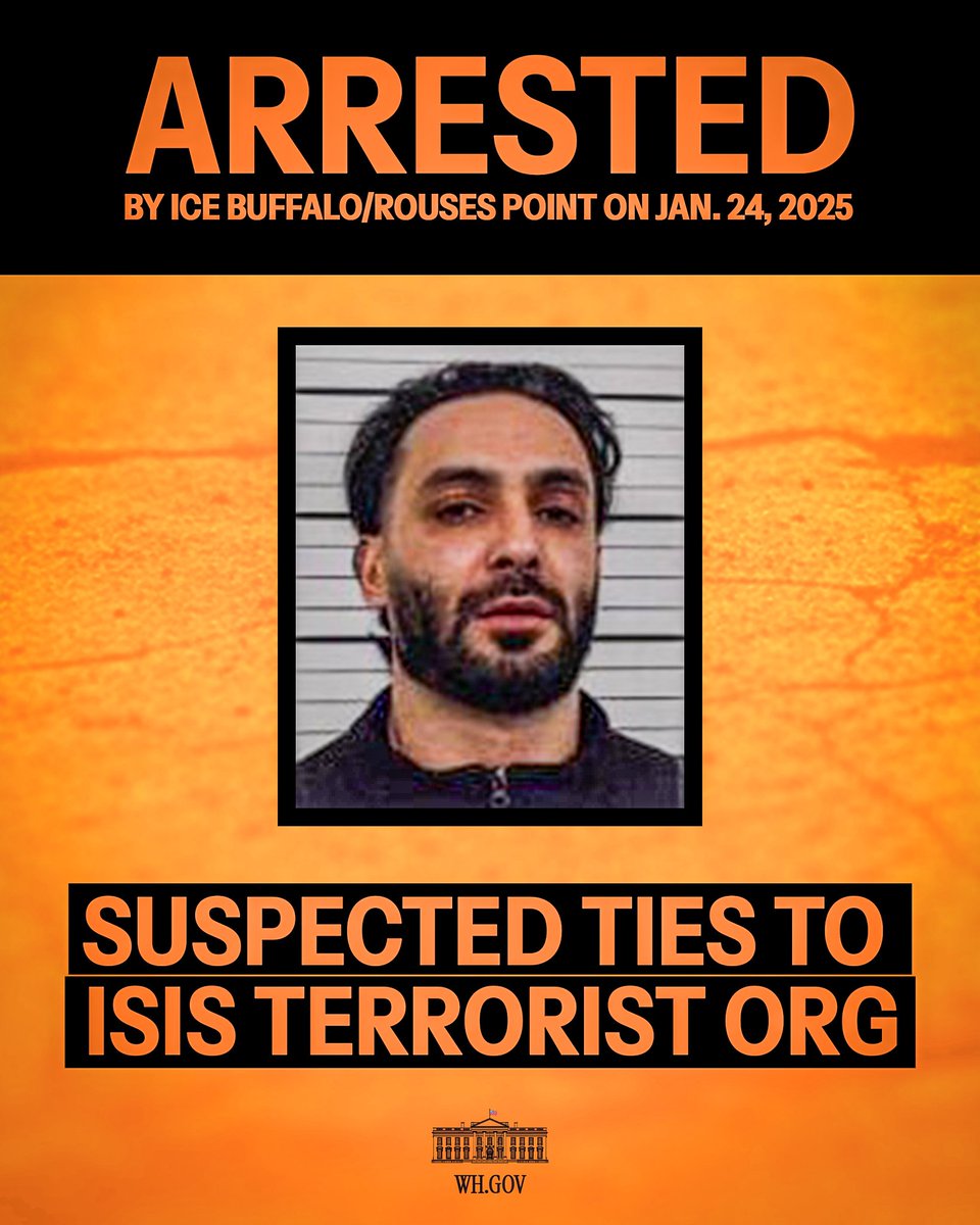 GeneralMCNews's tweet photo. BREAKING: Donald Trump's White House has begun displaying posters of some of the most wanted illegal immigrants arrested for crimes such as terrorism, child r*pe, and involvement in the MS-13 gang. https://t.co/a8aAstzzuy