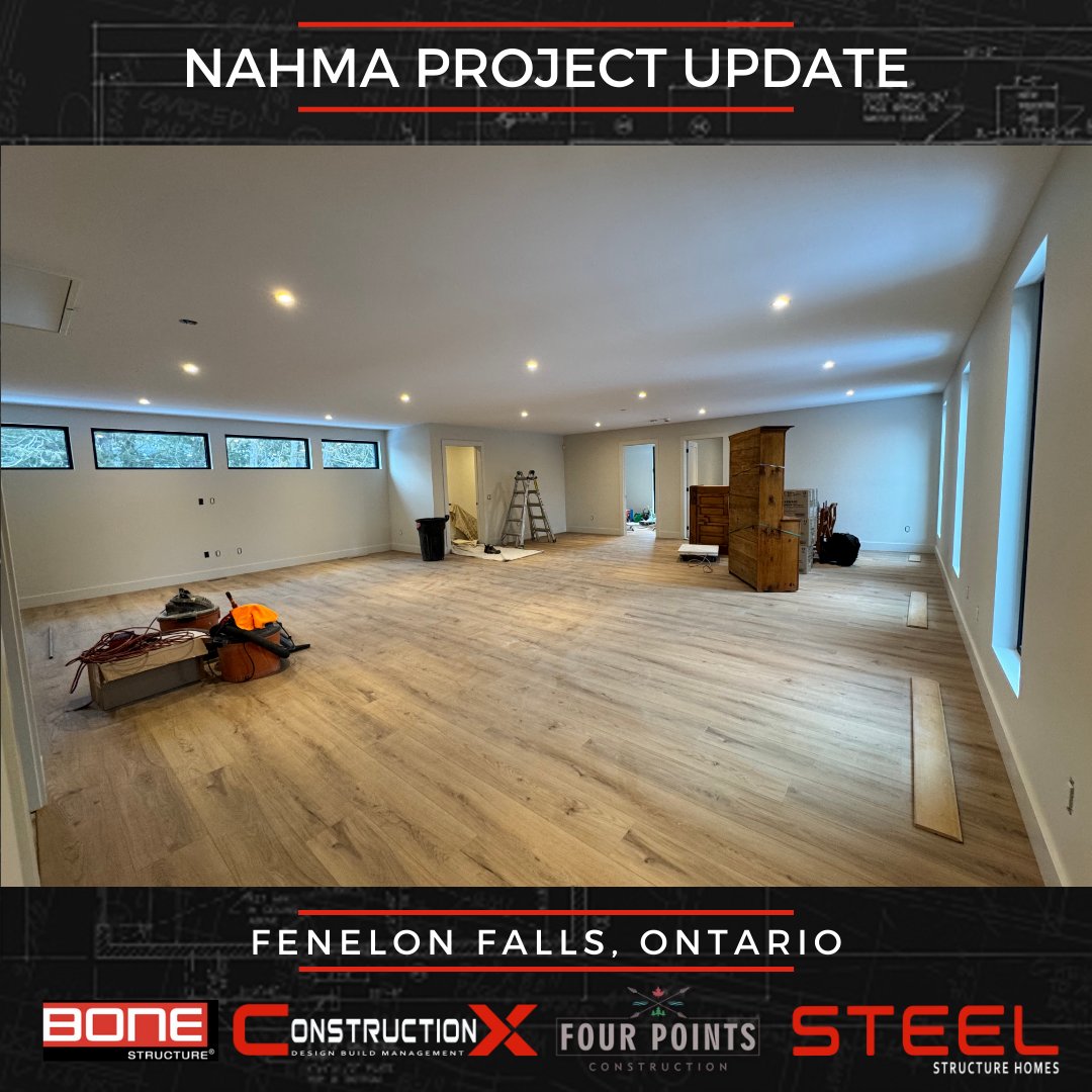 constructionxca's tweet image. 🏡 NAHMA Project Update – Fenelon Falls
This Flex Room is shaping up to be the ultimate multi-purpose space! Whether it’s for gaming or relaxing, its versatility and beauty make it truly stand out.

constructionx.ca 

#ConstructionX #FlexRoomDesign #CustomHomes