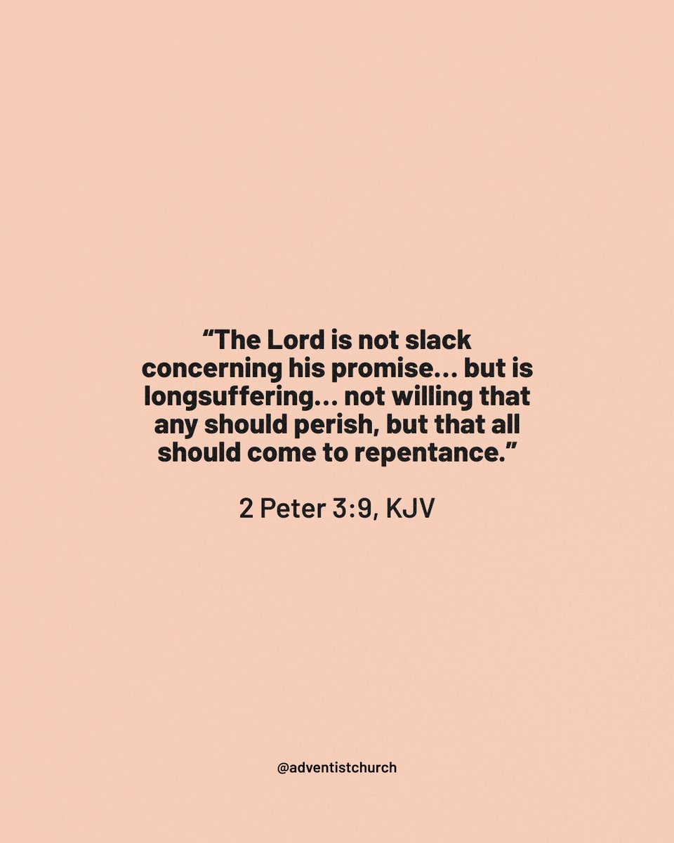 adventistchurch's tweet photo. Some joke that if Jesus were riding a donkey, He'd be here by now. The truth is, He's waiting for more hearts to be ready. "The Lord is not slack concerning his promise…that all should come to repentance" (2 Peter 3:9, KJV). Are you preparing for Jesus' return? https://t.co/Wg0KVG5pvq