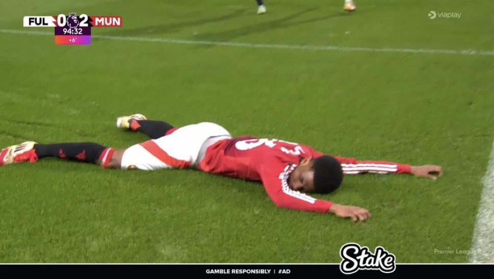 AbsoluteBruno's tweet photo. How I feel after surviving another United game https://t.co/1MTVtwwgqp