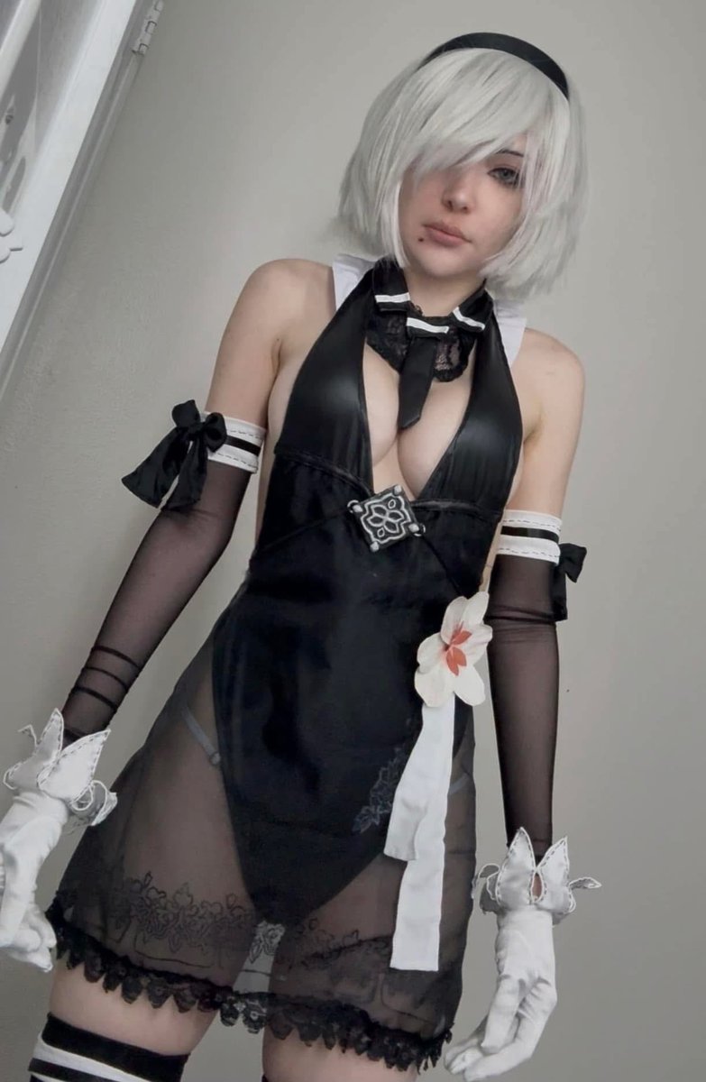My 2B and Eve cosplay I made it by hand :) <a href="/yokotaro/">yokotaro</a> #NieRAutomata #StellarBlade #stellarbladecosplay #2Bcosplay
