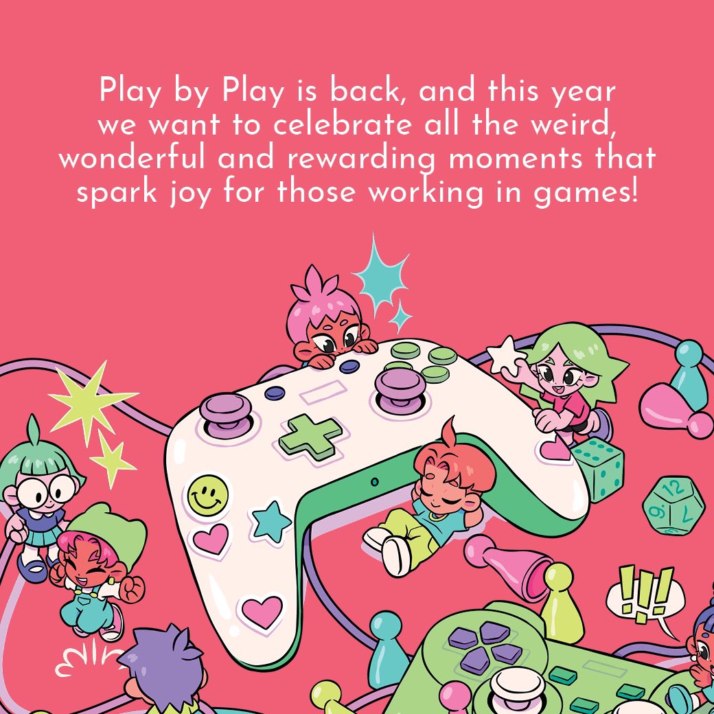 nzgamesfest's tweet photo. ✨ Introducing the theme for Play by Play 2025! — Joy Sparks!✨

🤩 Join the conversation and submit your talk application today, we can’t wait to see you there!💖

⏰Talk submissions close 11.59pm Friday 28th of February 2025.

🔗 Apply here: https://t.co/rnNJMOHlqV https://t.co/BXoEB4WbNt