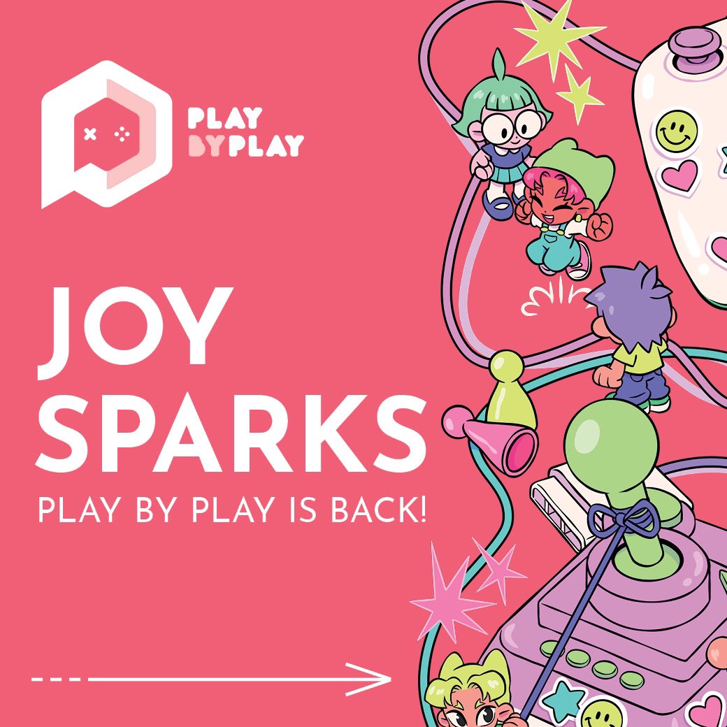 nzgamesfest's tweet photo. ✨ Introducing the theme for Play by Play 2025! — Joy Sparks!✨

🤩 Join the conversation and submit your talk application today, we can’t wait to see you there!💖

⏰Talk submissions close 11.59pm Friday 28th of February 2025.

🔗 Apply here: https://t.co/rnNJMOHlqV https://t.co/BXoEB4WbNt
