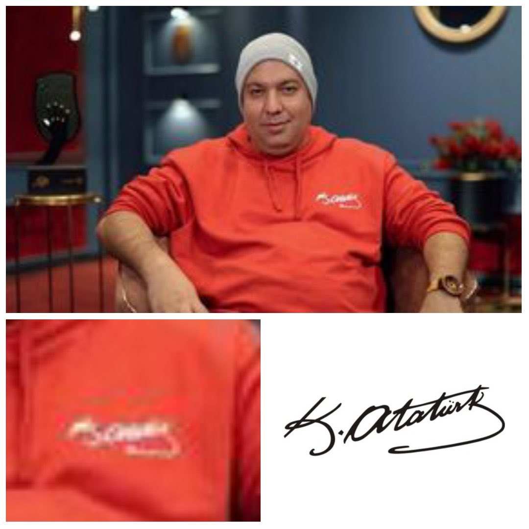 ما به اینایی که تو ایران امضای آتاتورک روی لباسشونه با افتخار کوروش،کمبوجیه رو مسخره میکنن میگیم:تجزیه‌طلب مخفی.
#ننگ_بر_تجزیه_طلب_بی_وطن