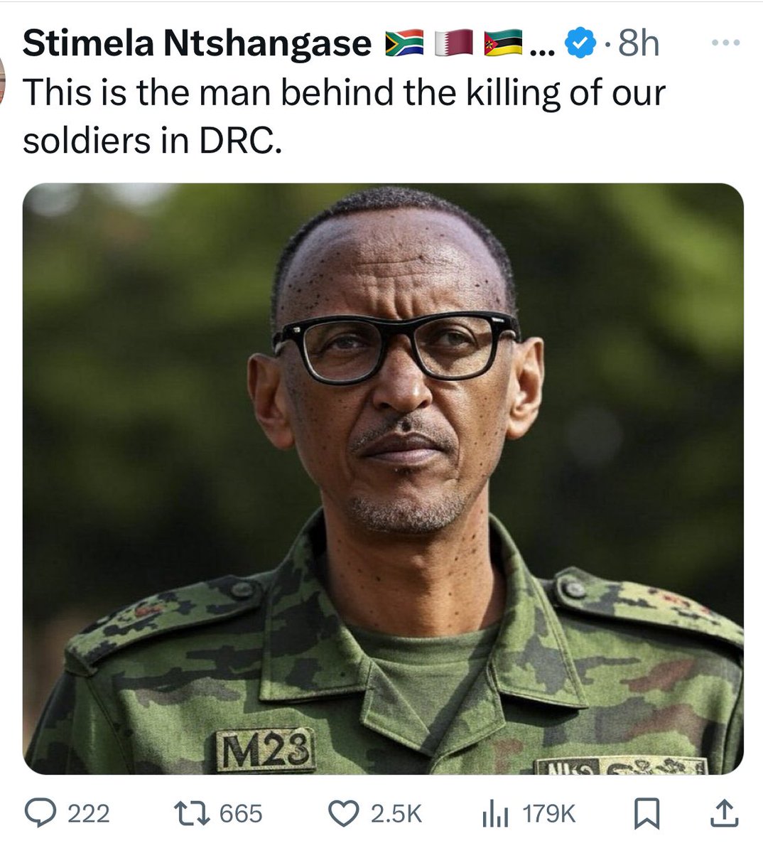AFRICANDEMOC's tweet photo. This is the man behind the killing of more than 10 millions of innocent civilians in Eastern DRC and Rwanda. https://t.co/r13rnabG9T