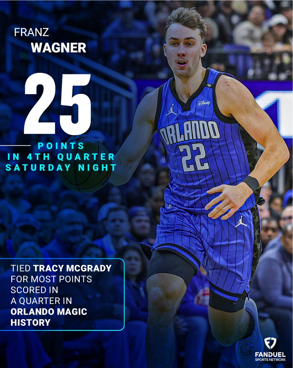 Magic on FanDuel Sports Network (@fanduelsn_magic) on Twitter photo Boogie 🤝 T-Mac
The only <a href="/OrlandoMagic/">Orlando Magic</a> players to score 25 points in a quarter! #MakeItMagic Boogie 🤝 T-Mac
The only <a href="/OrlandoMagic/">Orlando Magic</a> players to score 25 points in a quarter! #MakeItMagic
