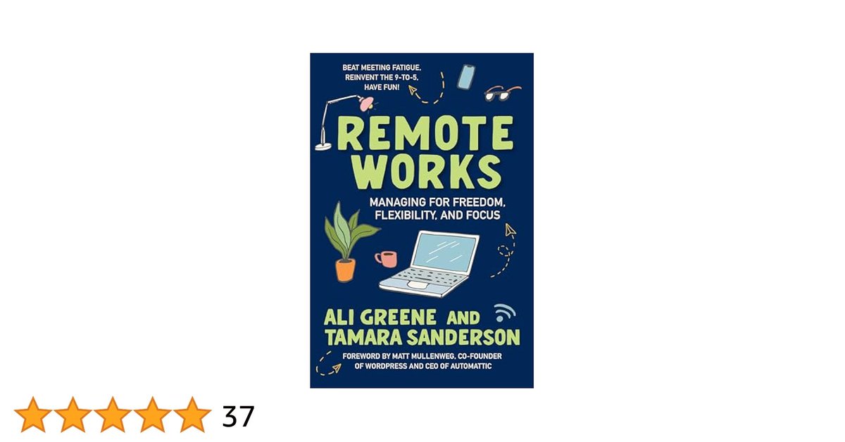 annebibb's tweet image. 📲 This pod is all about #remotework with Ali Greene, co-author of &quot;Remote Works: Managing for Freedom, Flexibility, &amp;amp; Focus.&quot;

Empower your people &amp;amp; organization through #distributedwork!

📖 🔗 amzn.to/4dxqdQo
#podcast 💻 youtube.com/watch?v=zi9-bw…

#remote #hybridworking