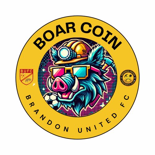 BrandonBOARCoin's tweet image. Own a piece of Brandon United FC with BOAR Coin! 

As a token holder, you’re more than just a fan - you’re an owner. 

Vote on key decisions, boost the club’s growth, &amp;amp; watch your investment thrive as we rise through the leagues &amp;amp; build a brighter future!

#HODLtheBOAR #BUFC