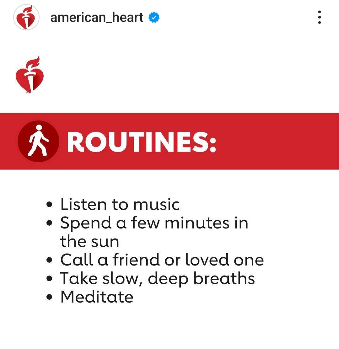 Josean Alarcon (@josalar13) on Twitter photo ➡️ Simple and Healthy Mind&CardioVascular Routines
from <a href="/AHAScience/">AHA Science</a>
<a href="/preventiva_SEC/">Cardiología Preventiva</a>
<a href="/secardiologia/">Soc Esp Cardiología</a>
<a href="/FernandoRebap/">Fernando de Torrijos</a>
<a href="/jgarciacampayo/">Javier García-Campayo</a>
<a href="/SIAC_cardio/">SIAC</a> ➡️ Simple and Healthy Mind&CardioVascular Routines
from <a href="/AHAScience/">AHA Science</a>
<a href="/preventiva_SEC/">Cardiología Preventiva</a>
<a href="/secardiologia/">Soc Esp Cardiología</a>
<a href="/FernandoRebap/">Fernando de Torrijos</a>
<a href="/jgarciacampayo/">Javier García-Campayo</a>
<a href="/SIAC_cardio/">SIAC</a>