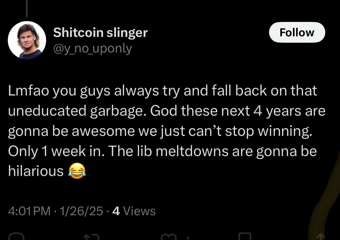 ceeeeeeebs's tweet photo. Eggs are $2 more than a week ago brother I hope your victory over liberals is serving you well https://t.co/YJcBwU9tSY