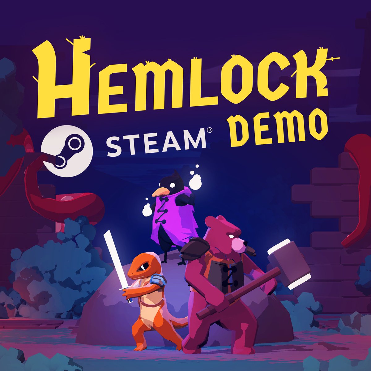 🎊 The demo on steam is updated 🎊
🐻 Bear is now playable and levels are procedural

store.steampowered.com/app/2949040/He…

#Gamedev #indiedev