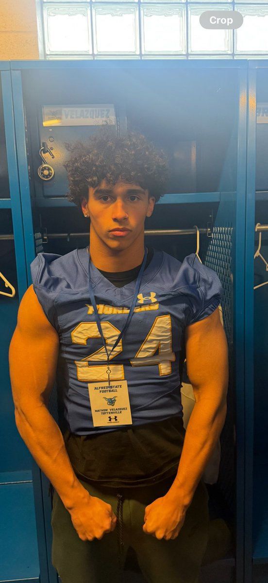 beastmat24's tweet photo. After a conversation with @CoachLinnAState I’m blessed to receive an offer to @ALFREDSTATEFB @jackamato @bali_johnsonBMJ @TottenvilleFbal https://t.co/7W46JF3axn