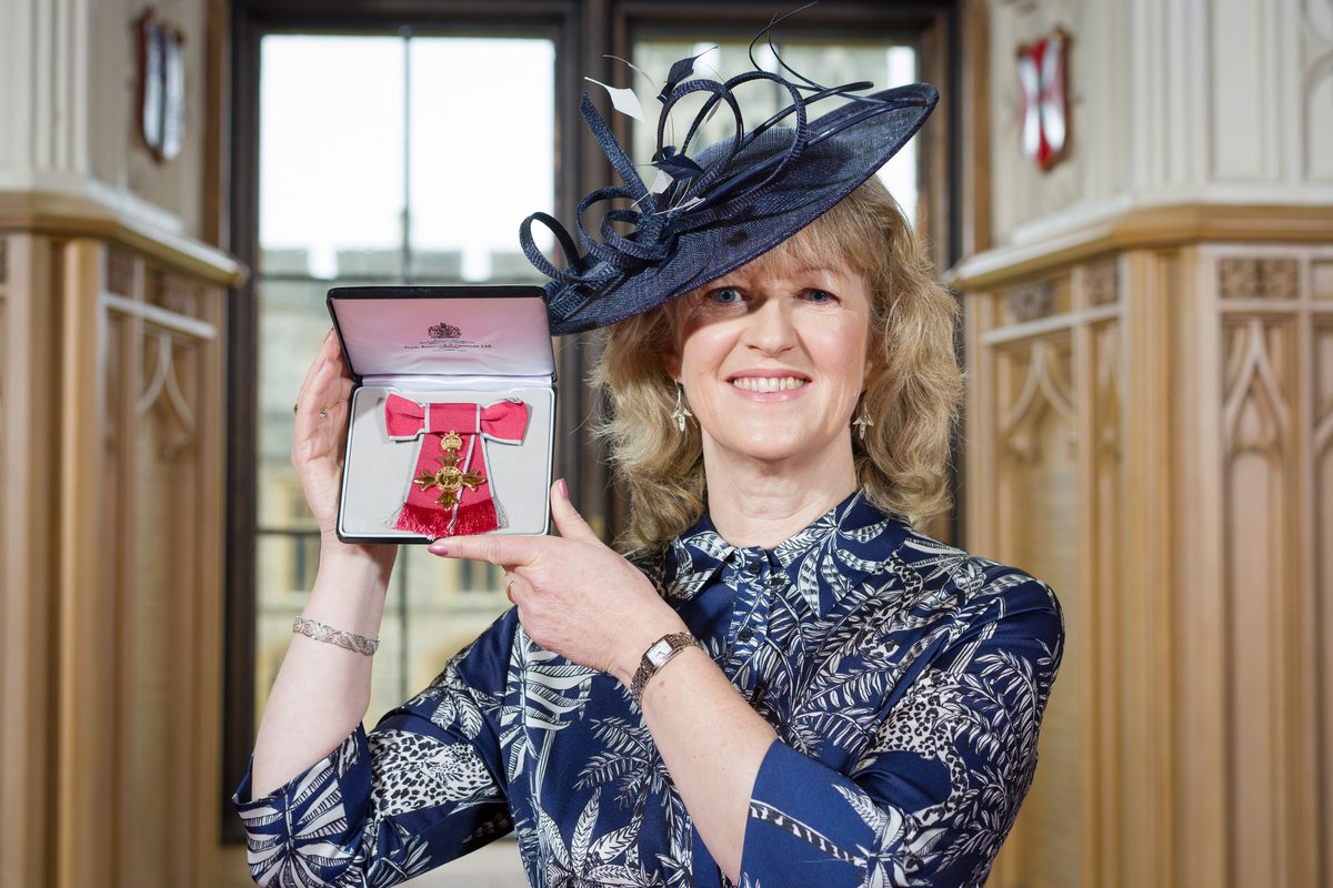 A gorgeous day at Windsor Castle where I was honoured to meet HRH The Princess Royal who was overseeing investitures that day. Who better to have a great discussion about agriculture?!