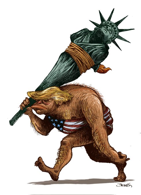 Como boomerang en algún momento se le regresarán todas sus vilezas a <a href="/realDonaldTrump/">Donald J. Trump</a>, por su inmensa soberbia, su indolencia, su racismo, clasismo y sus delirios fascistas e imperialistas.