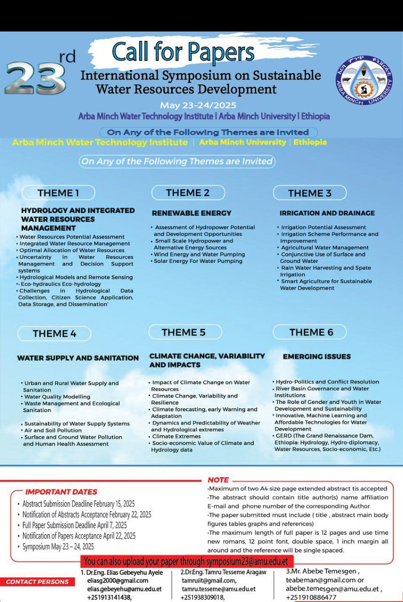 Tirusew Asefa, Ph.D., P.E., BC.WRE., F.ASCE tweet media