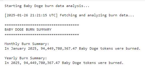 meta_warior's tweet photo. 🔥Baby Doge Burn Update🔥
#BABYDOGE #BurnRun #BabyDogeCoin #BabyDogeArmy #BSCGemsAlert #whenburn #BabyDogeCoin #BABYDOGEcommunity #BabyDoge https://t.co/WplBmEA9d0