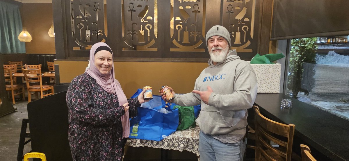 A quick flashback this week. Taste of Egypt was happy to collect some non perishables for Forward House- our sober living facility in the community. Steve is an inspiration and doing some fabulous work. Please reach out to them at Forward House if you would like to help.