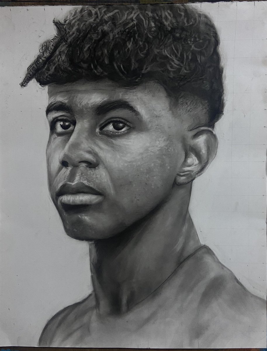 Lammie_Art01's tweet image. Lamine Yamal 

Pencil on paper ✏️