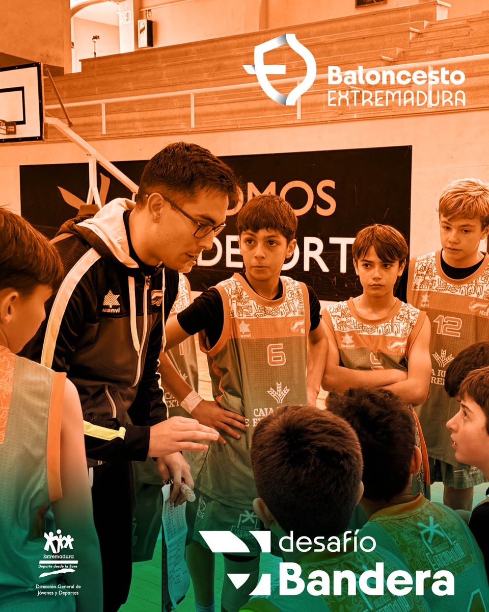 FExB's tweet photo. Sobre la cancha, estos pequeños gigantes han luchado por ganarse un lugar en la Selección Extremeña que representará a nuestra tierra en el Campeonato de España de Selecciones en San Fernando, Cádiz. https://t.co/10I2IUqW52
