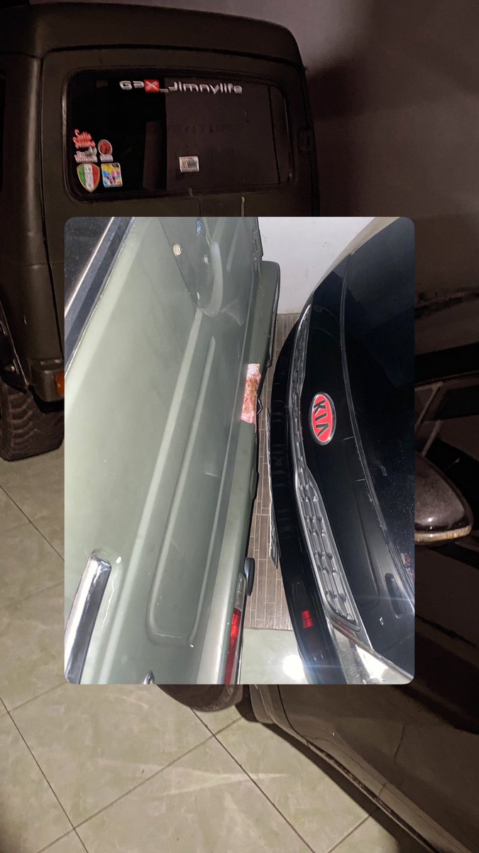 jare mbokku nek parkire ra nabrak ngareppe berarti mulih posisine waras 😂