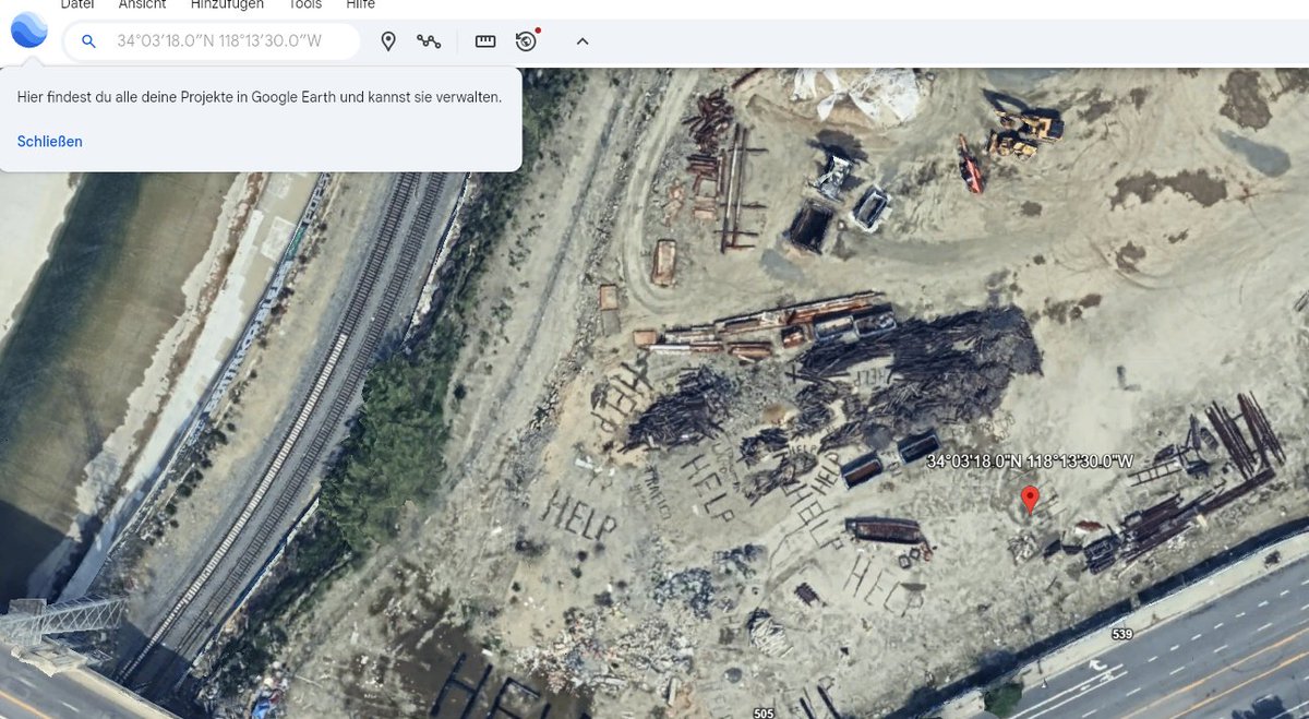 Blocboybenji's tweet photo. 34°03’18.0”N 118°13’30.0”W - someone in LA is asking for help and you can see in on google maps

@elonmusk @realDonaldTrump 

also the made a token: ESPFPVqBMwADEruLYNRQ3iKogtQUnDXwdXrqhrRYpump https://t.co/zg5Oku72bc
