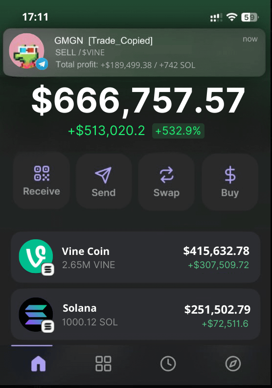 perfectium_xyz's tweet photo. FORGET EVERYTHING YOU THINK YOU KNOW ABOUT MEMES

Here's how to turn $0.1 SOL into $1 million by 2026:

Your phone.
10 minutes every day.
This guide.
I pocket $10k a week using only a Phantom wallet

Want to learn how? Let's break it down: 👇🧵 https://t.co/zHbN2wLBTl