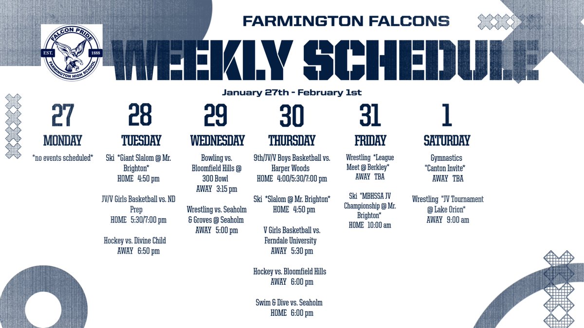 FHSFarmingtonFalcons (@fhsfalconsports) on Twitter photo 