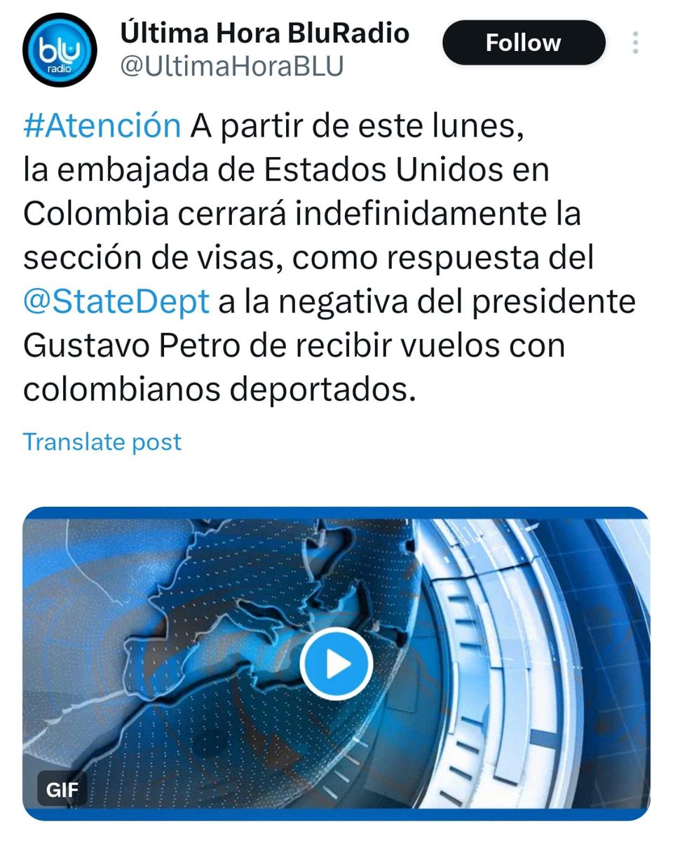 a_candla's tweet photo. Gran recibimiento tendrá la nueva canciller de Colombia con esa papa caliente https://t.co/sTX2JQ0AJF
