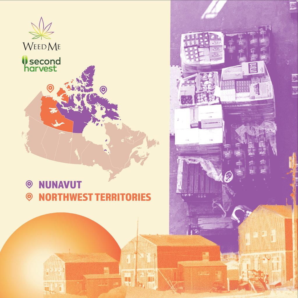 Access to healthy food SHOULD NOT depend on where you live📍⁠
⁠
Second Harvest delivered 160,000 pounds of nutritious food to families in Nunavut and the Northwest Territories. 🚢⁠
⁠⁠
Hit the follow button and check out <a href="/secondharvestca/">Second Harvest | Deuxième Récolte</a> on ways to help💚⁠
⁠