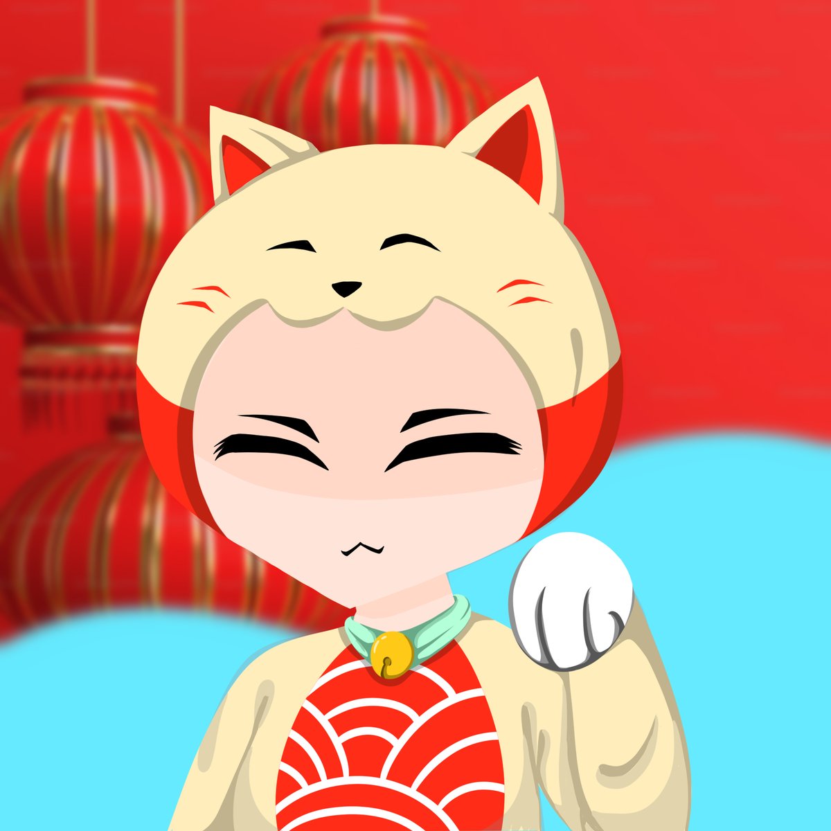 deachong's tweet photo. Happy Chinese new Year 🐉🏮

My entry for the Honorable event @overnads 💜 https://t.co/NqBX2mJ9ZE