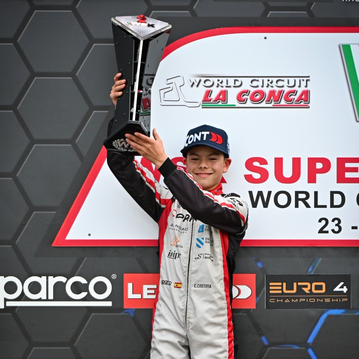 All_Road's tweet image. Christian Costoya claims his first podium of the year: P2 🥈🏆 

instagram.com/p/DFS9ufBN0qN/…

📸: @sportinphoto 

#WSK #SuperMaster