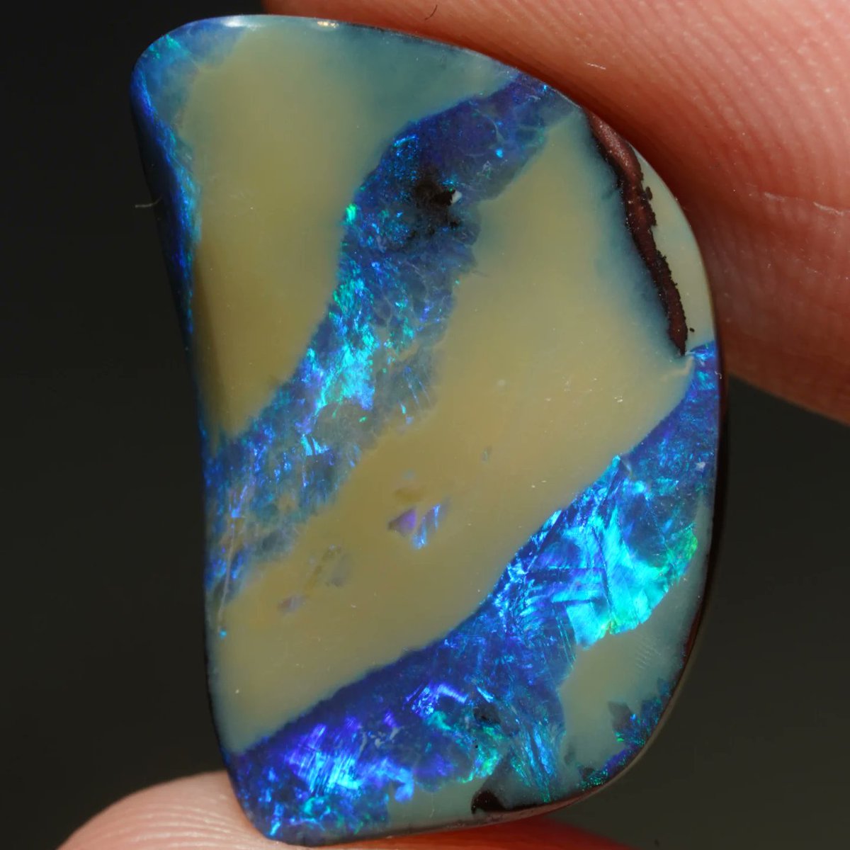 GeologyTime's tweet photo. Just discovered this stunning Boulder Opal from Koroit! 🌈✨

Photo by: Koroit Opal Company https://t.co/BNklKpXVLO