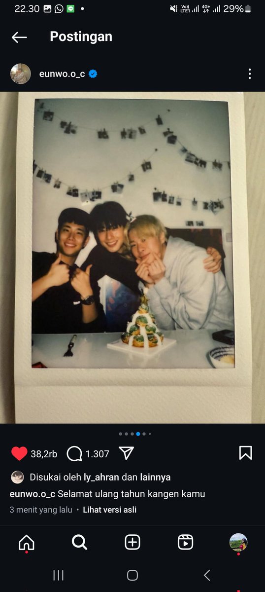 Ly_ahran's tweet photo. 생일 축하해 Moon Bin 🎂 Missing Binnie 🌙❤️
#HappyMoonbinday #MOONBIN #Chaeunwoo #Eunwoo #Leedongmin #moonbinday #Moonbinbirthday #Binwoo https://t.co/7Y4SExk4d3