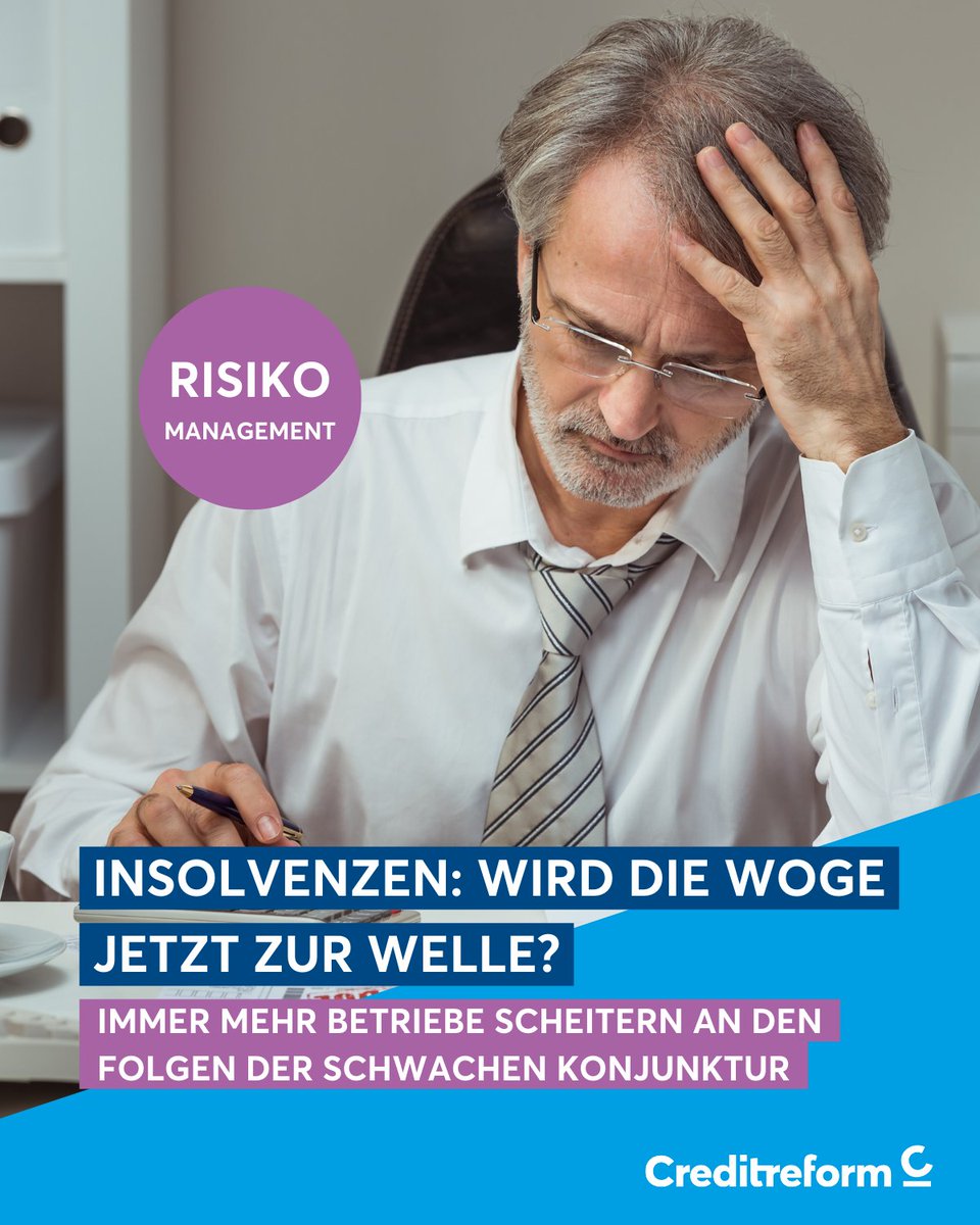CreditreformHB's tweet photo. 📉 Steigende Insolvenzen in Deutschland – Immer mehr Unternehmen, auch „Hidden Champions“, geraten unter Druck. 🚨

🔎 Mehr dazu: https://t.co/7oyPLZc3ne

#Insolvenzen #Wirtschaft #Krise https://t.co/P9xb7OCAY2