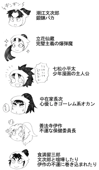 おススメ頂いた忍たま映画「最強の軍師」、先日見てきました。
面白かったんですが、幼少時アニメを見た記憶だけで見たので(メインキャラはわかる)、「私程度の理解力で面白かったと言っていいんだろうか」となり今更ながら復習中。

とりあえず六年生は個体識別可能になりました。
↓個人的解釈 