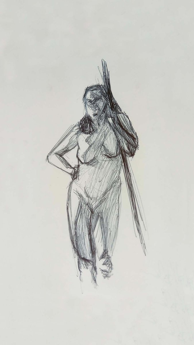 bodabufu's tweet photo. "Guardian of Grace: Strength Meets Elegance"
🖤✍️

#SketchArt #CharcoalDrawing #ArtisticExpression #FeminineEnergy #RawArt #LifeSketch #CreativeJourney #HumanFigure #ArtLovers #EmbraceArt https://t.co/ZlzZBcPhcw