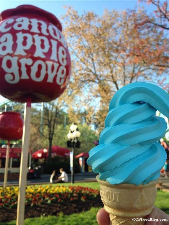 KDFanatics75's tweet photo. Something we remember from the earlier days and most recently the 40th anniversary was the blue ice cream. This was an amazing treat that just seemed to be perfect for a summer day at the park.

📸 1 @FUNFoodBlog 
📸 2 @KingsDominionVA 

#KingsDominion #KDFanatics #BlueIceCream https://t.co/gDbWp3t9ib