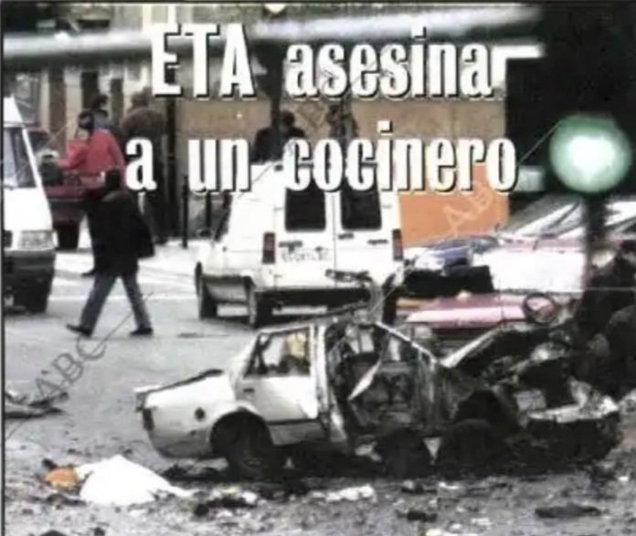 ConsuorF's tweet photo. #TalDiaComoHoy de 2001 #ETA asesinó en #SanSebastián con bomba lapa a Ramón Díaz, no hay peor forma de morir, era cocinero de la Comandancia de Marina. No lo mataron por ser cocinero lo mataron por trabajar para la Comandancia.

#Memoriareciente 

HILO ⤵️ https://t.co/S6yTLz89Uf