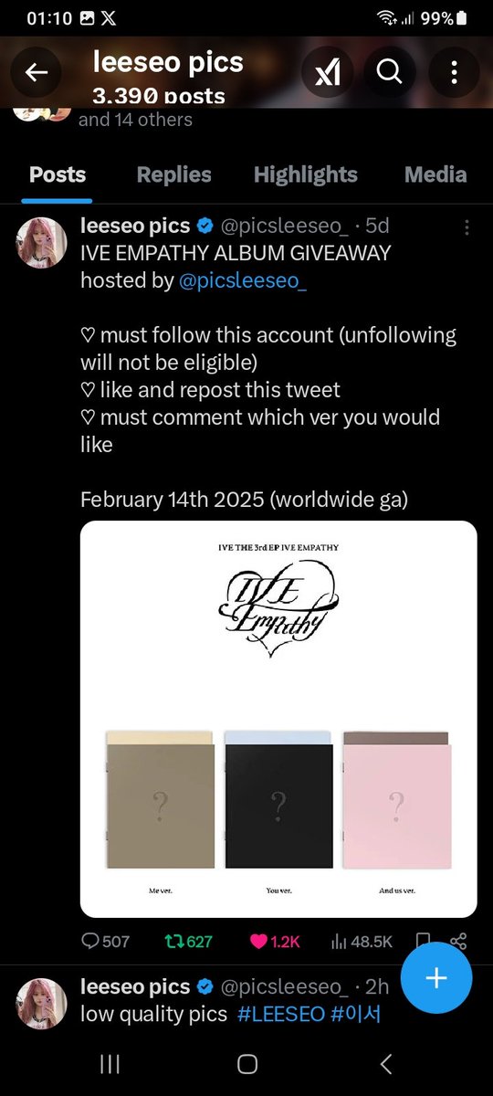 Ihave_IVE_'s tweet photo. @picsleeseo_ And us ver. please!! Thank youu for this giveaway! 🫶🏼🍀🤞🏼 https://t.co/gLo3I3yJ4m
