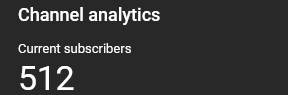 KingCoryTH's tweet photo. Holy moly, that Family Guy video really blew up!
Thanks everyone for 500 subs, that's a cool amount, halfway to 1k! https://t.co/4lS7tTP2g0