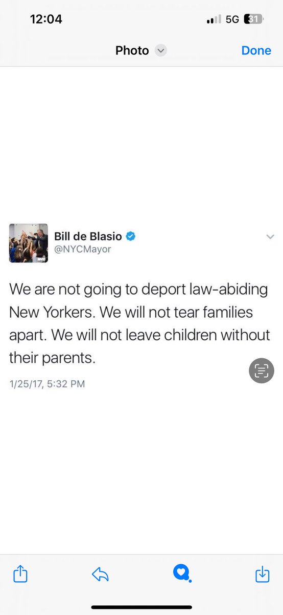 8 years ago, I sent this message to Donald Trump on behalf of the people of NYC. Our city of immigrants in a nation of immigrants never forgot who we were. Nothing has changed since. No so-called election mandate will alter our values. ⁦<a href="/TheDemocrats/">Democrats</a>⁩ need to remember that.