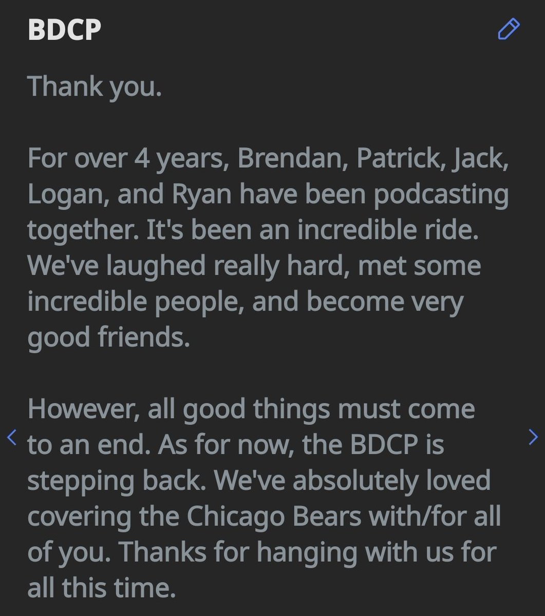 BearDownChiPod's tweet photo. Thank you so much for hanging with us. We appreciate you all more than you know. https://t.co/PsODQZuuAb