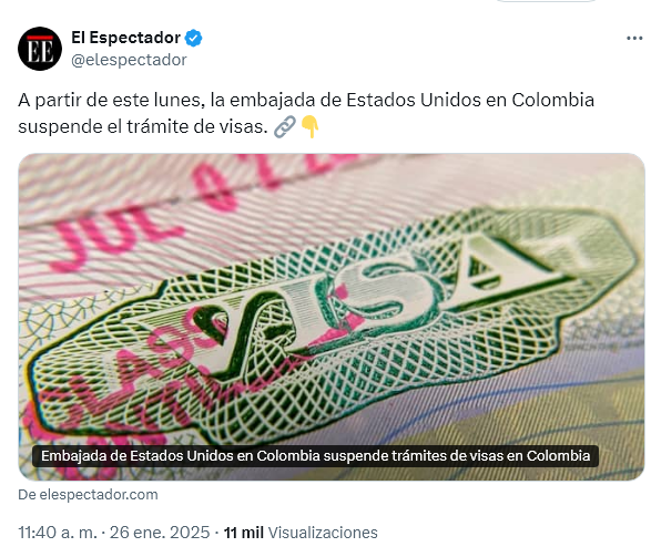 MHMora3's tweet photo. No faltará el taradø Q diga Q prefiere Q EE.UU. expulse a su familiar migrante, con tal Q no le nieguen la Visa a la "gente de bien"... https://t.co/p5ofhv8VfF