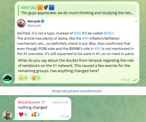 24Cryptoverse's tweet photo. Nothing changed! 🔥 🤝 #x1 #xen #XENBLOCKS #xnm #crypto #pow #btc https://t.co/UiYBn95Kco