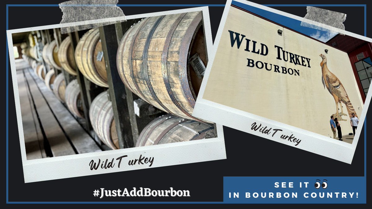 justaddbourbon's tweet photo. See it in #BourbonCountry π
πΈ: @WildTurkey in Lawrenceburg, KY
.
.
#WildTurkey #justaddbourbon #bourbon #kybourbon #travelky #bourbonstate #bourbontime #bourbonlife #bourbonlove #bourbononmymind #whiskeyweekend https://t.co/a3uhE48zao