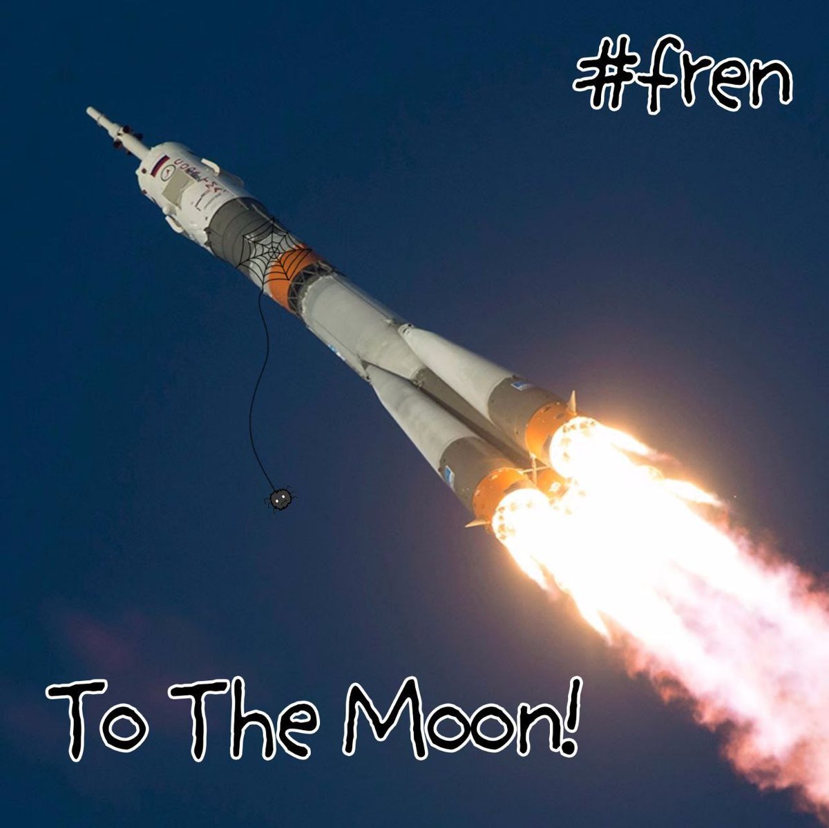 FrenSpider's tweet photo. $Fren has just made 1000 new Frens !! 

73Mi72jC5KQjqR695DguBEnkX2aVmE1bZFYAM839pump https://t.co/Z14x097ppT