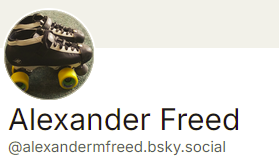 Alexander Freed tweet media