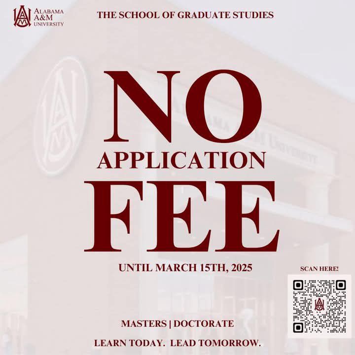 easyadmiteu's tweet photo. Alabama A &amp; M University 
School of Graduate Studies https://t.co/CGj7K6q8JO