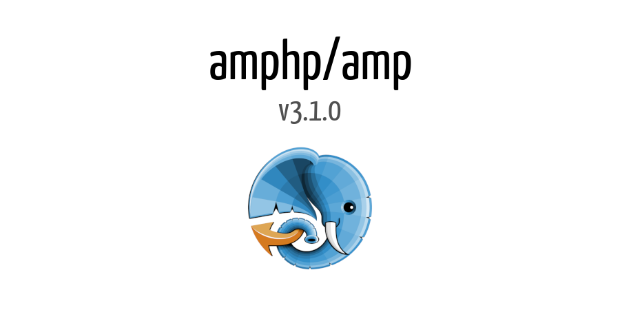 asyncphp's tweet image. amphp/amp v3.1.0 released. github.com/amphp/amp/rele…